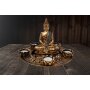 Buddha Set für Teelicht gold