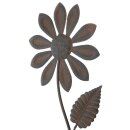 Fleur "Aspect rouille", set de 2, 44 cm