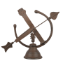 Cast iron decorative sundial