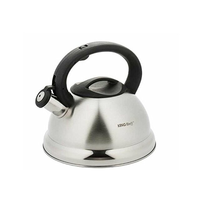 Flute kettle 3.0L, stainless steel