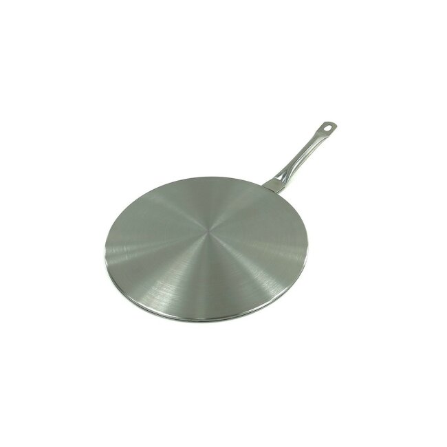 Plaque de cuisson à induction en acier inoxydable, diamètre 14,5cm