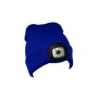 LED cap hoofdlamp blauw