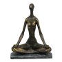 Sculpture féminine Décor Statue Hilda Abstract Yoga 27 cm