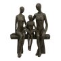 Sculpture Famille Hilda, polyrésine