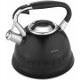 Flute kettle, black, 2.7 L