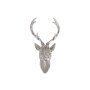 Deer antlers in silver, approx. 20 x 12 x 30 cm