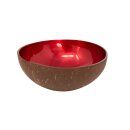 Coconut bowl cereal bowl decorative bowl red