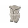 Porcelain lamp owl, about 20 cm