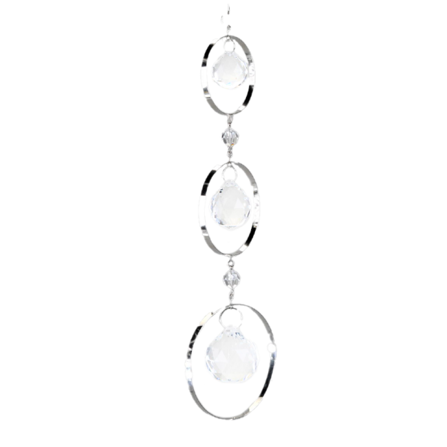 Hanger, 3 pcs acrylic balls