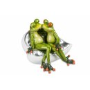 Pair of frogs on sofa, about 15 cm