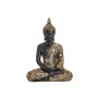 Buddha dekorativ figur statue sort guld, ca. 27 cm