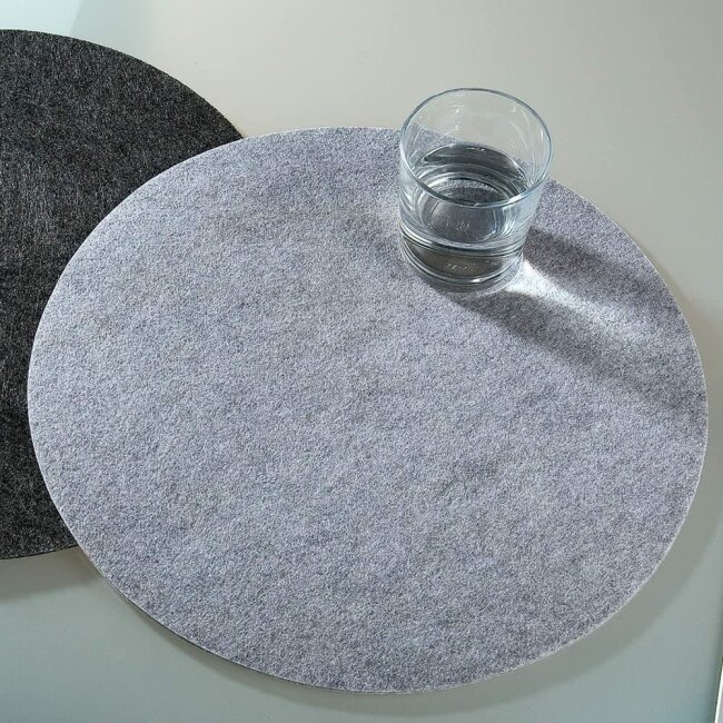 Placemat, ca. 35 cm antraciet