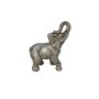 Elefant stehend, silber, ca. 38,5 cm