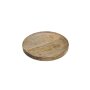 Coupelle décorative Assiette ronde en bois de manguier, env. Ø 30 x 4 cm