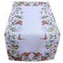 Chemin de table "Papillons", environ 40 x 90 cm, charmante nappe en polyester