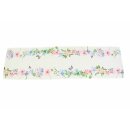 Table runner "Flower garland", approx. 40 x 140 cm