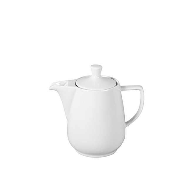 Coffee pot porcelain dishwasher safe 0.6 l white