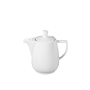Coffee pot porcelain dishwasher safe 0.6 l white