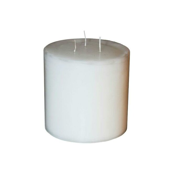 Multi-wick candle, white, 150/150