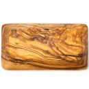 Olive wood bowl with 2 compartments I snack bowl small bowl