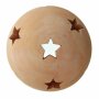 Terracotta ball "Stars", small set of 2