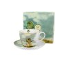 Jumbotasse und Untertasse 470 ml Frau mit Sonnenschirm C. Monet