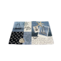 Set de table maritime "Patchwork", 4 pièces, env. 32 x 48 cm