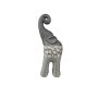 Modern Deco Olifant I Zilver/Grijs I ca. 35cm