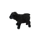 Plush black sheep L 20 cm