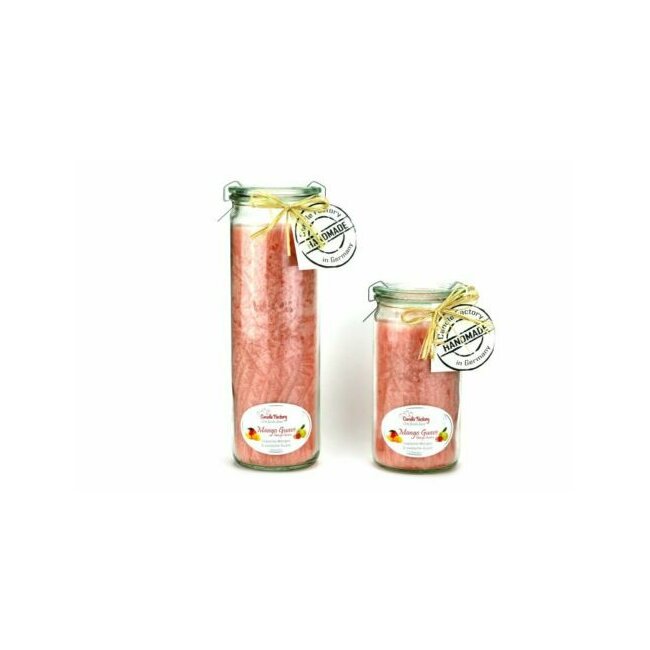 Candle Factory scented candle old pink mango guava