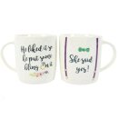 BeautifulCups Set "She Said Yes