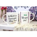 BeautifulCups Set "She Said Yes