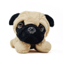 Carlin en peluche assis 16 cm