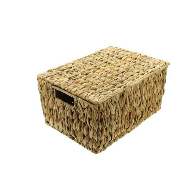 Large universal chest made of water hyacinth, natural kise for storage and transportation