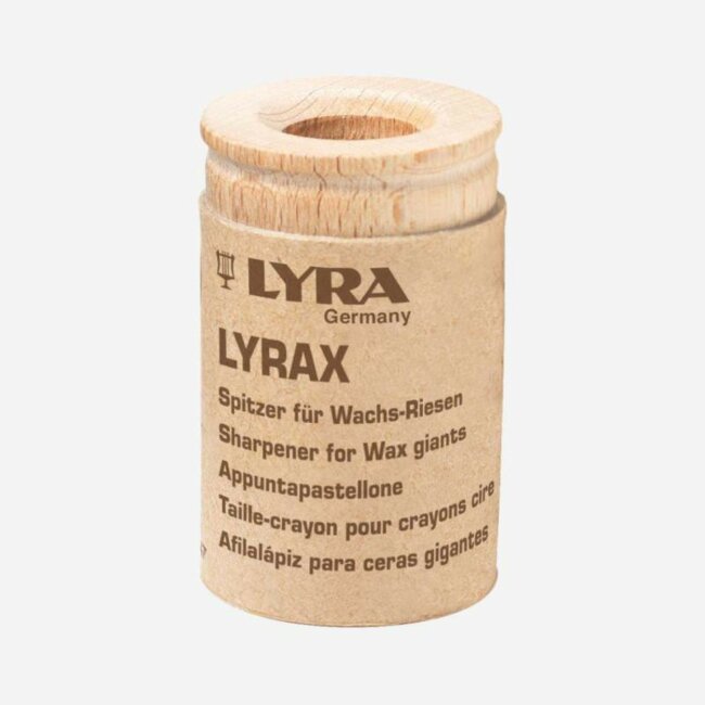 Anspitzer Lyrax Wachs Riesen, naturbelassen, Holz, 16 mm