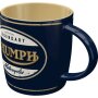 Tasse Triumph Motorcycles aus Keramik im Retro Look, Kaffeetasse für Biker