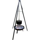 Multigrillset Oslo 4-in-1 aus pulverbeschichtetem Stahl,...