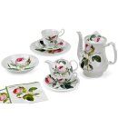 Redoute Roses plate, English collectors and breakfast...